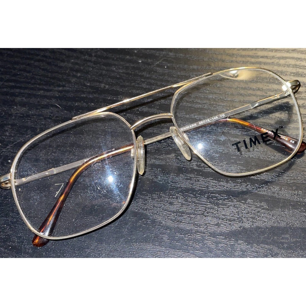 Kenmark Timex Mens Eyeglass Frame YG T203 56-18-145 NOS